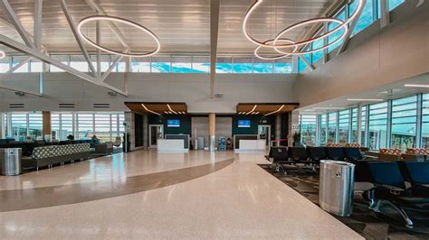 Photo of the newly renovated Passenger Terminal Building at the .